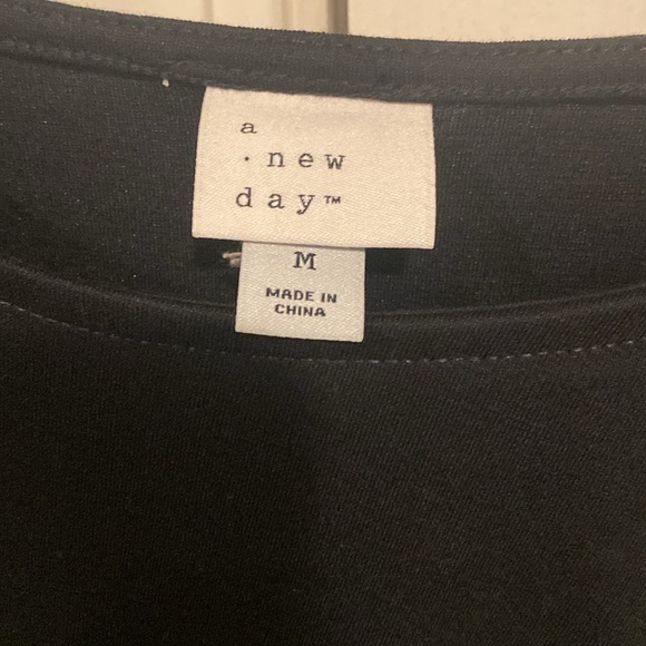 A new day black dress, slit on side - Picture 2 of 4